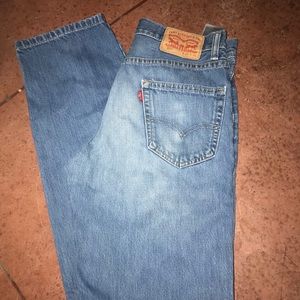 Levi men jeans 29x34